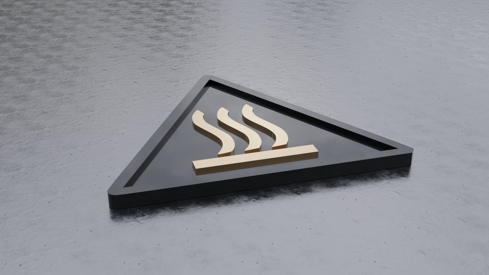 Hot Surface Coaster (Coaster For Drinks) Triangle and Round Bundle