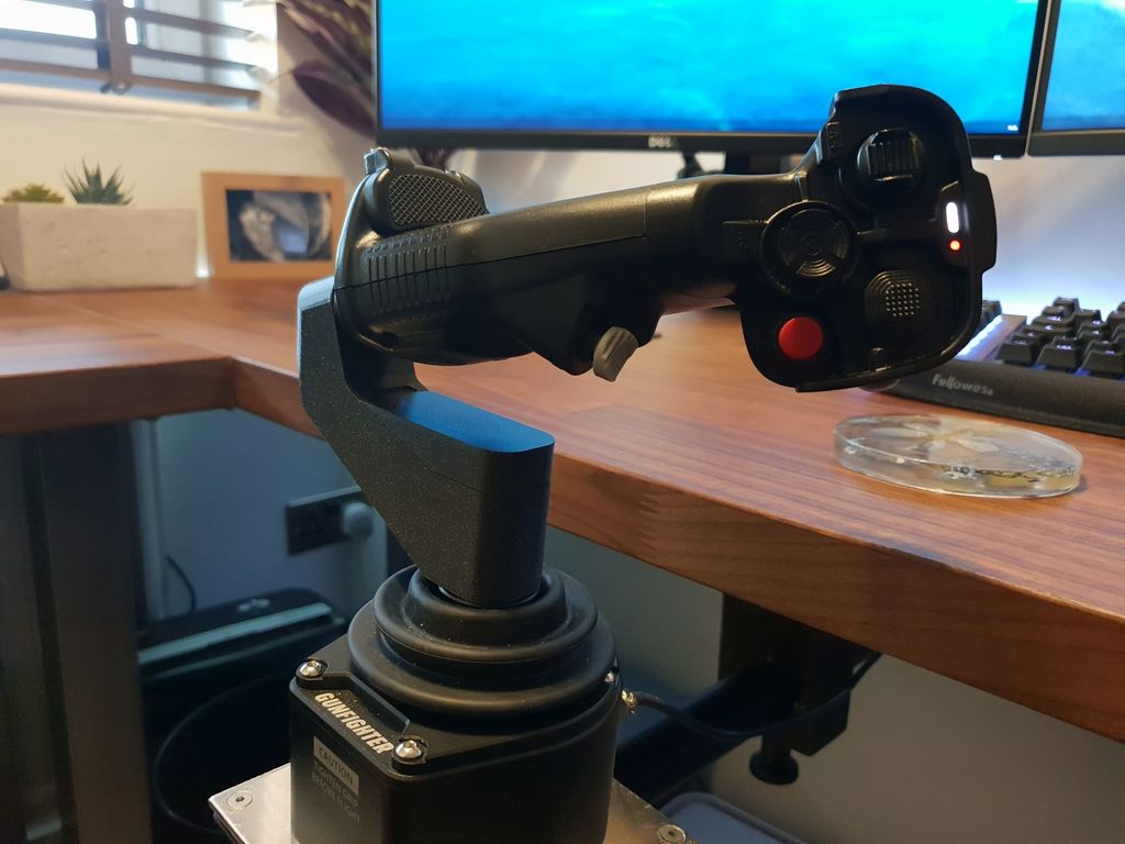 VKB Stick to Omnithrottle Adapter