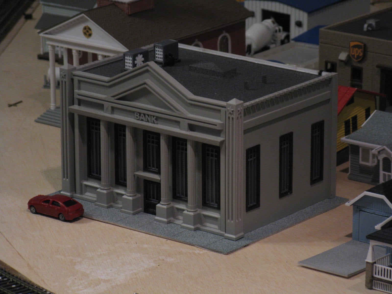 HO Scale Bank