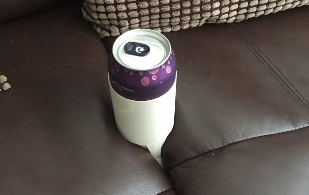 Couch Koozie Drink Holder for spiral vase mode