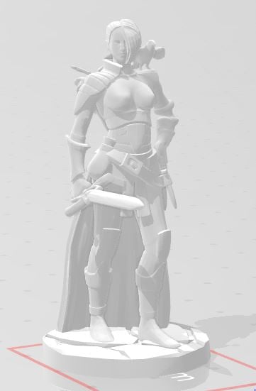 Female Human Rogue (A Remix)