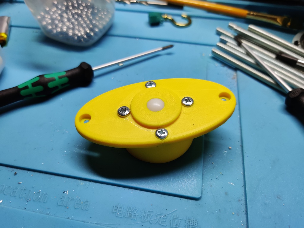 Customizable Recessed Flange-Mount Ball Transfer