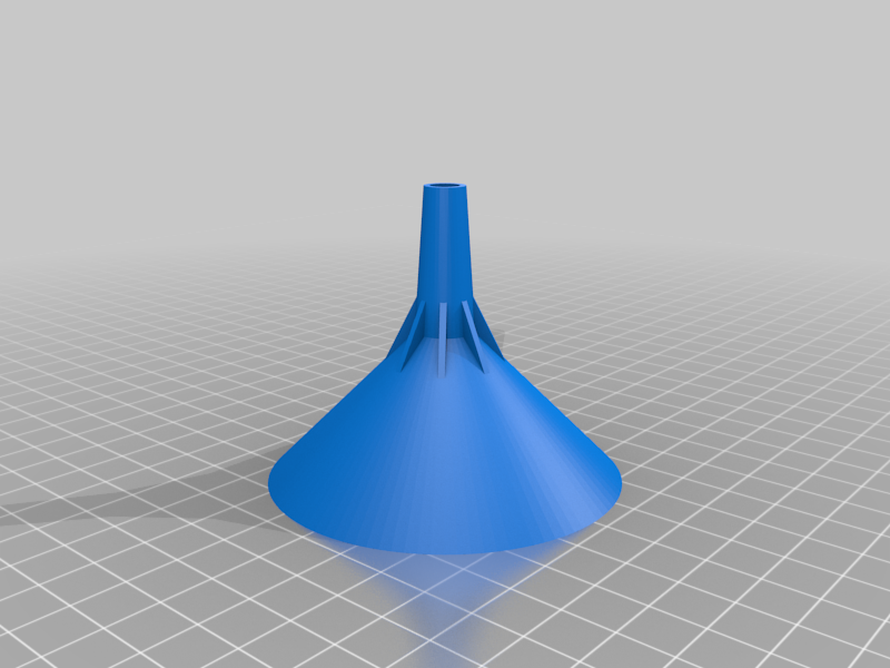 Funnel with filter spacer
