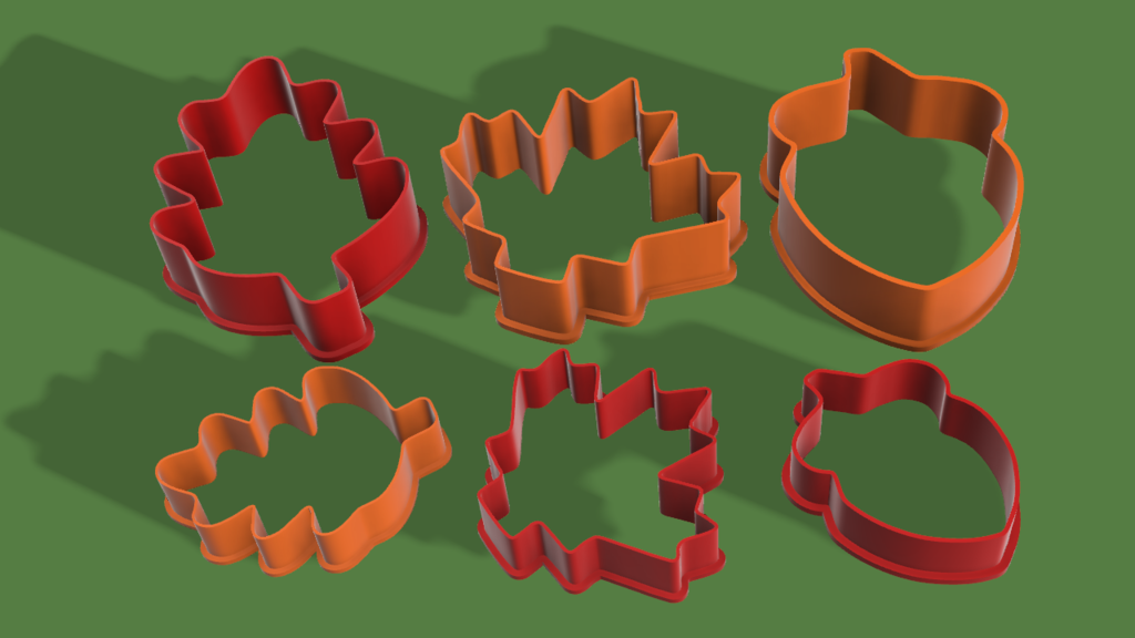 Fall Leaves Cookie Cutters