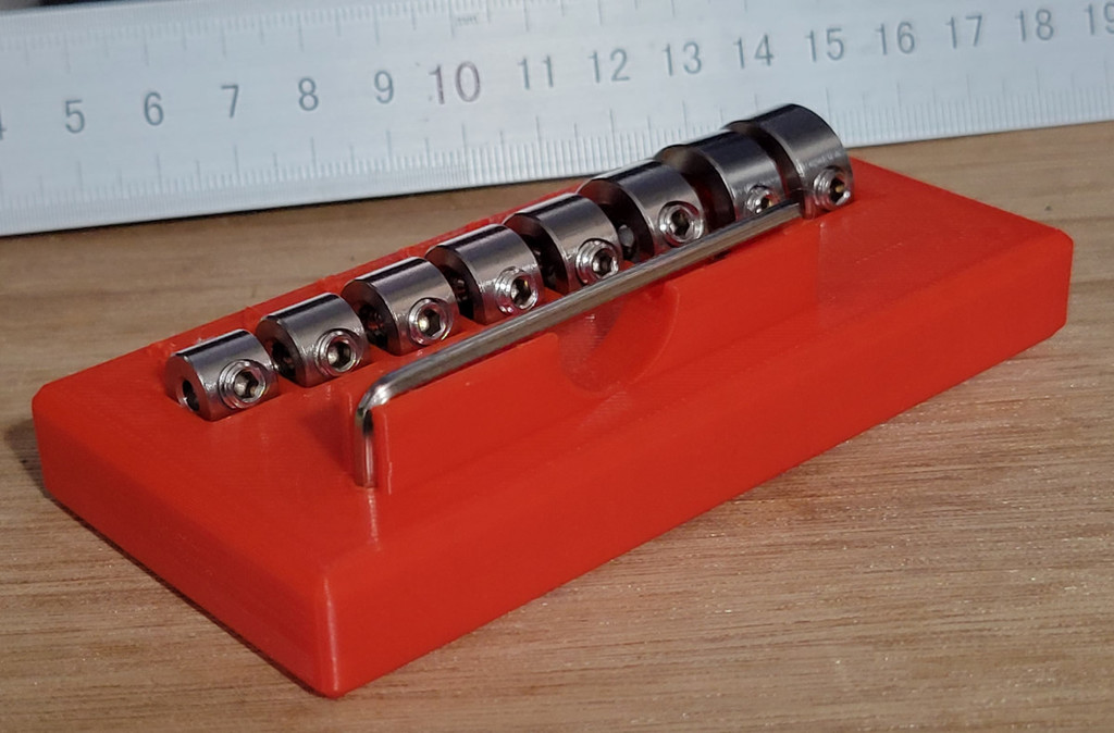 Drill Stop Tray / Holder - Metric