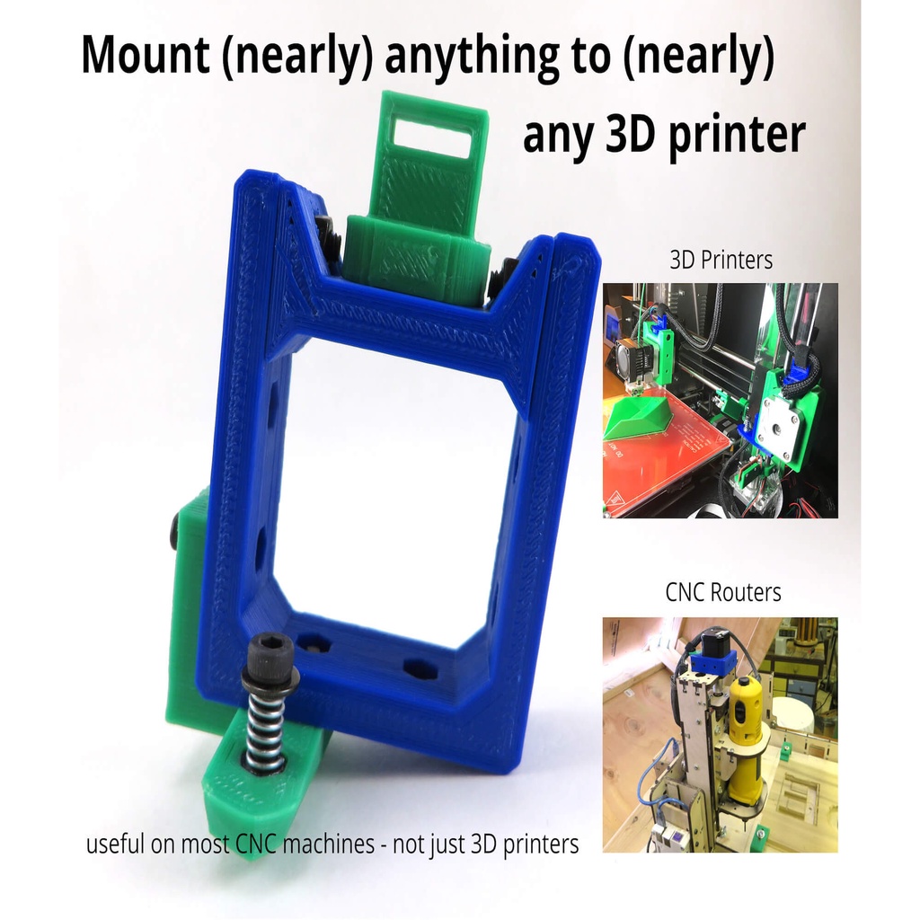 costmo Bracket - Mount anything to your 3D printer