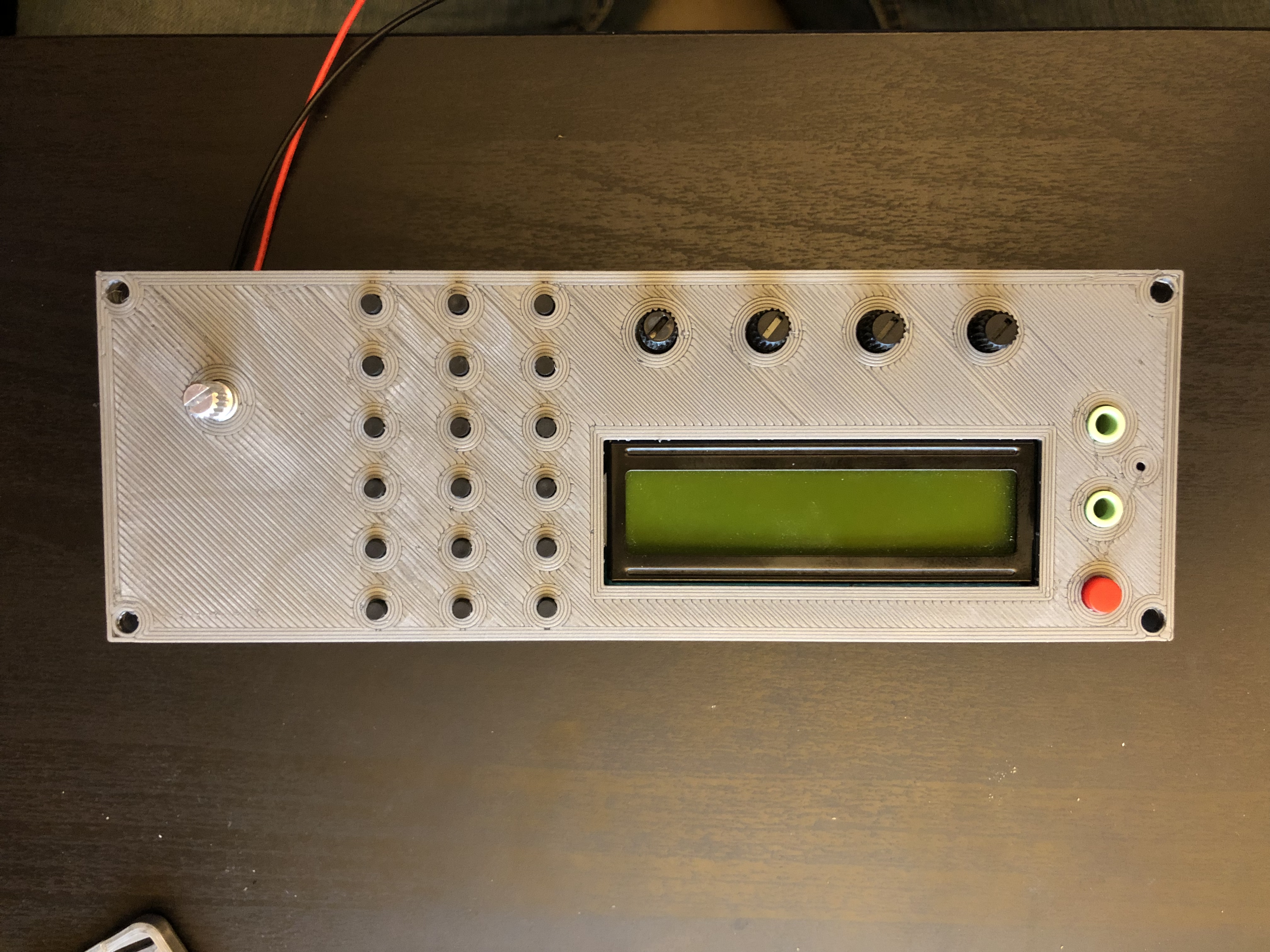 Faceplate for DDS Signal Generator for SSB6.1 Project