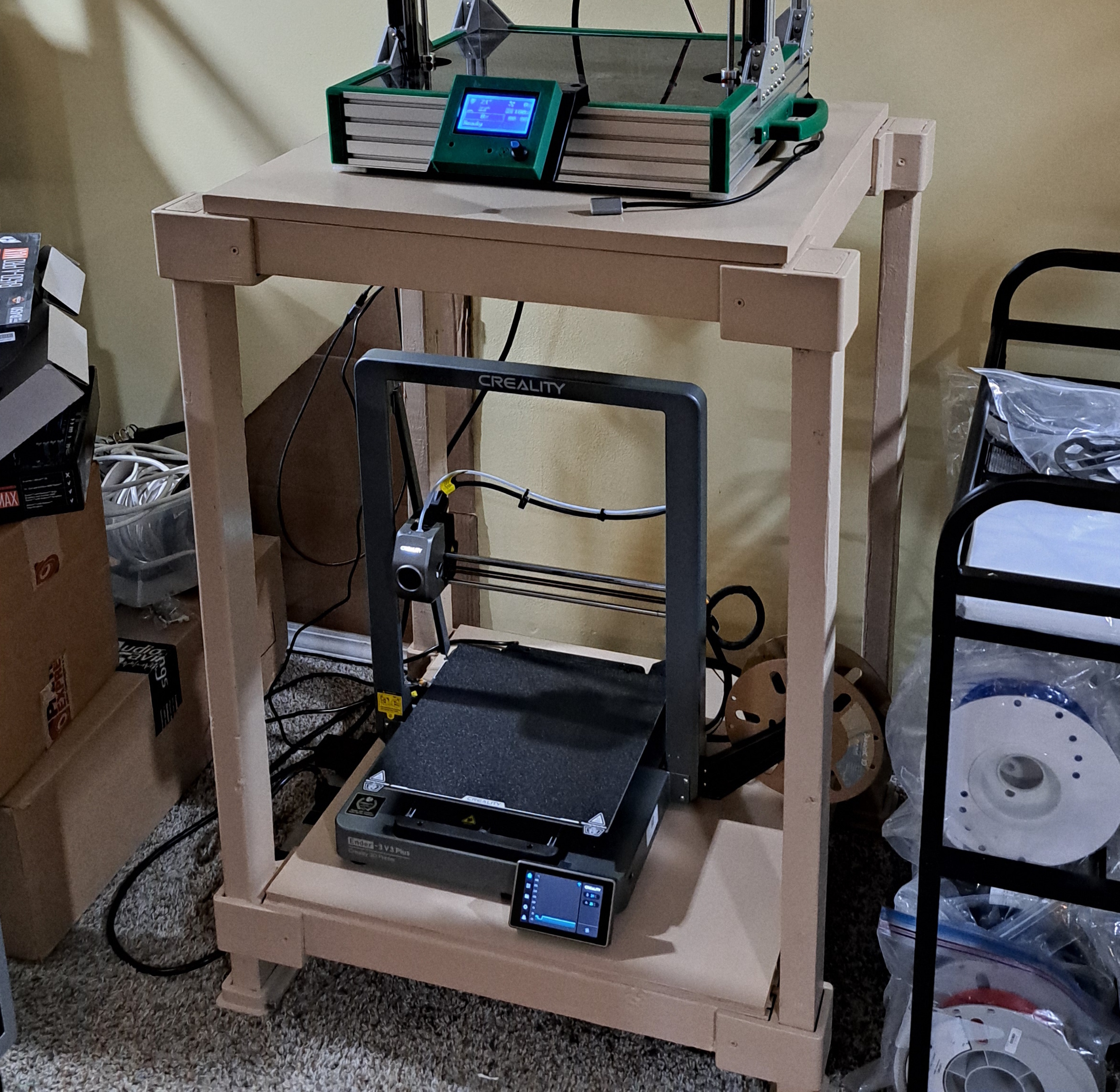 Woodworking Project Brackets for 2x3 Lumber