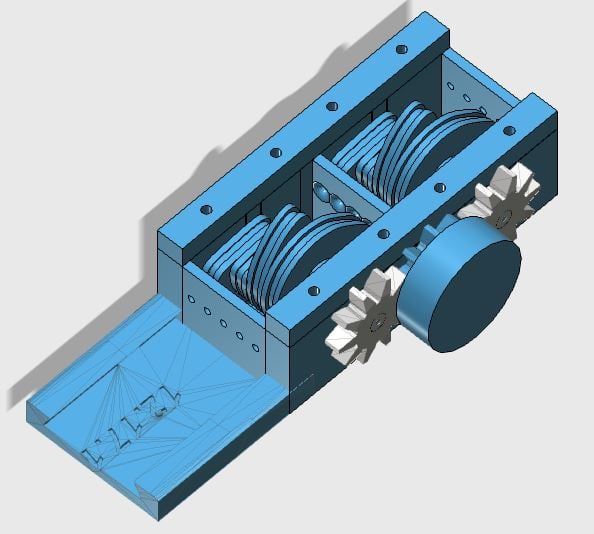 DaVaHaG verion 2 - Dynamic Variable Hand Grip tension box for e-NABLE raptor hand