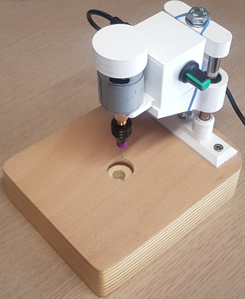 Simple Mini PCB drill press