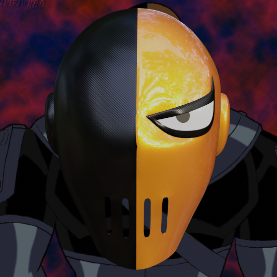DeathStroke Teen Titans Inspired Helmet