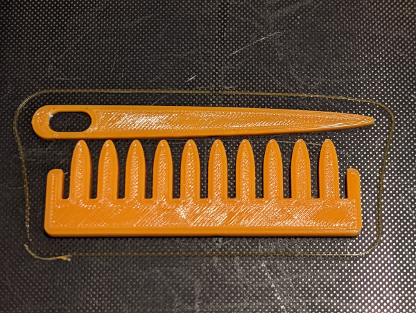 Remixed Needle and Comb for Loom