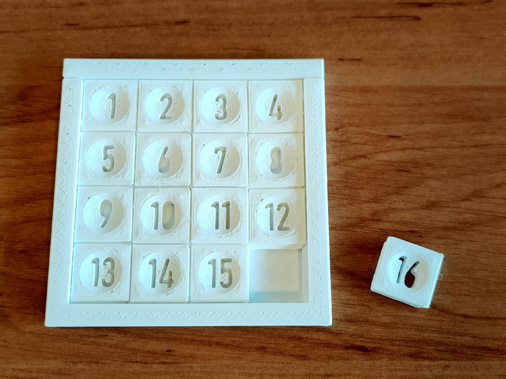 15 puzzle, sliding game