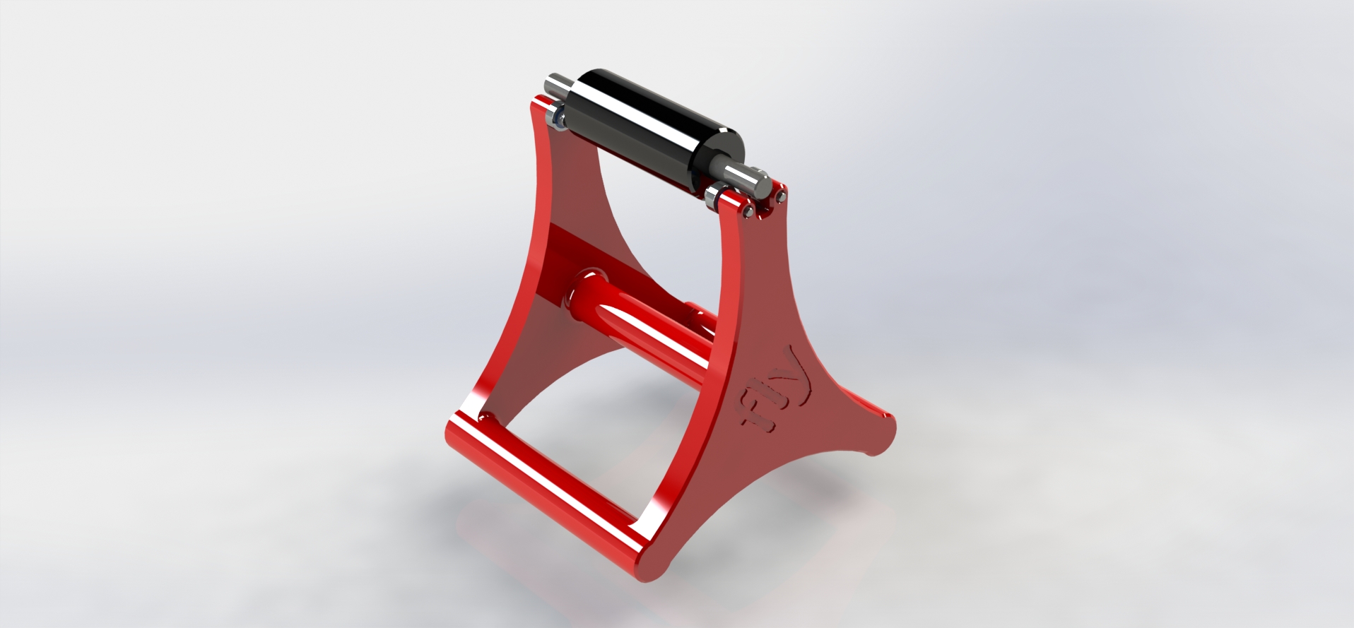 Paramotor desktop propeller balancer