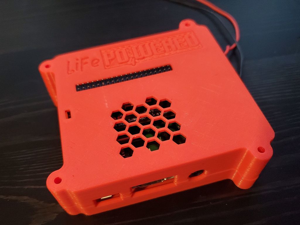 Case for Raspberry Pi and LifePO4wered+