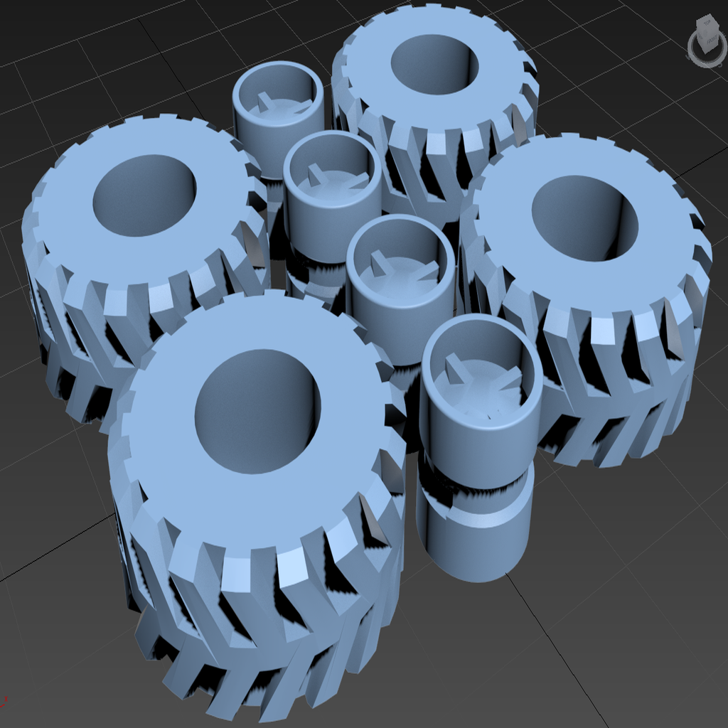 Compatible wheels 26mm for brick games