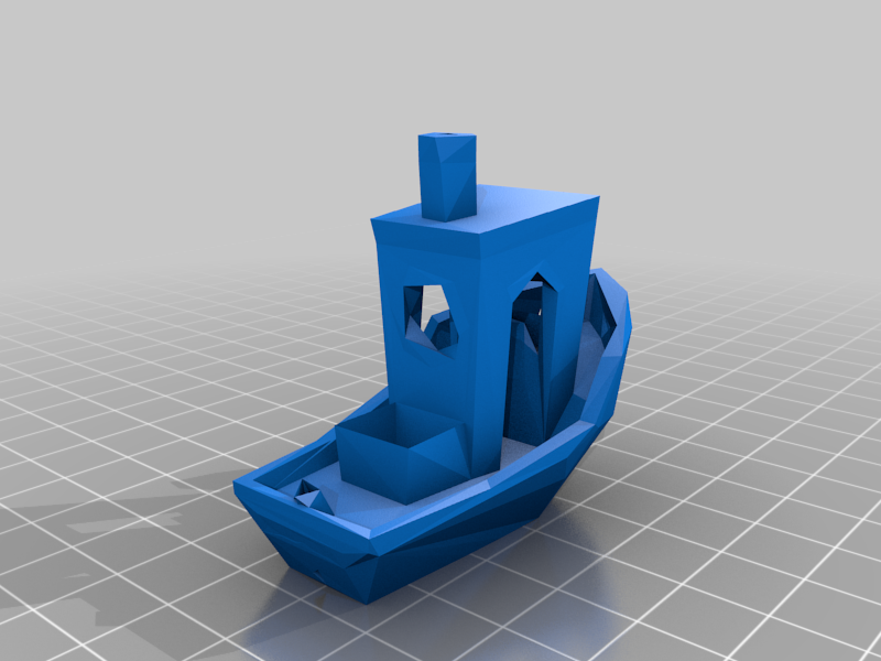 Low Poly 3D Benchy