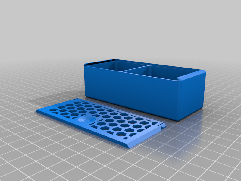 Remixed Parameterized Box V2 w/Latching Lid
