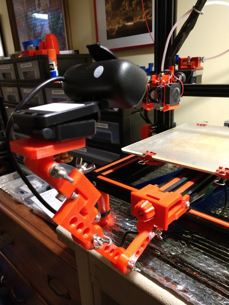 The Ultimate Sturdy Webcam Mount for 3D Printer