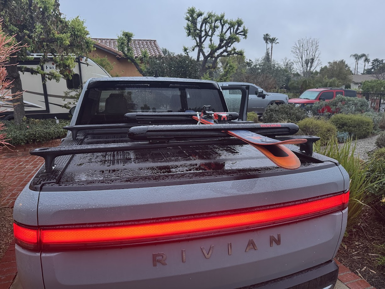 Rivian Crossbar Spacers for Yakima FatCat Ski Racks