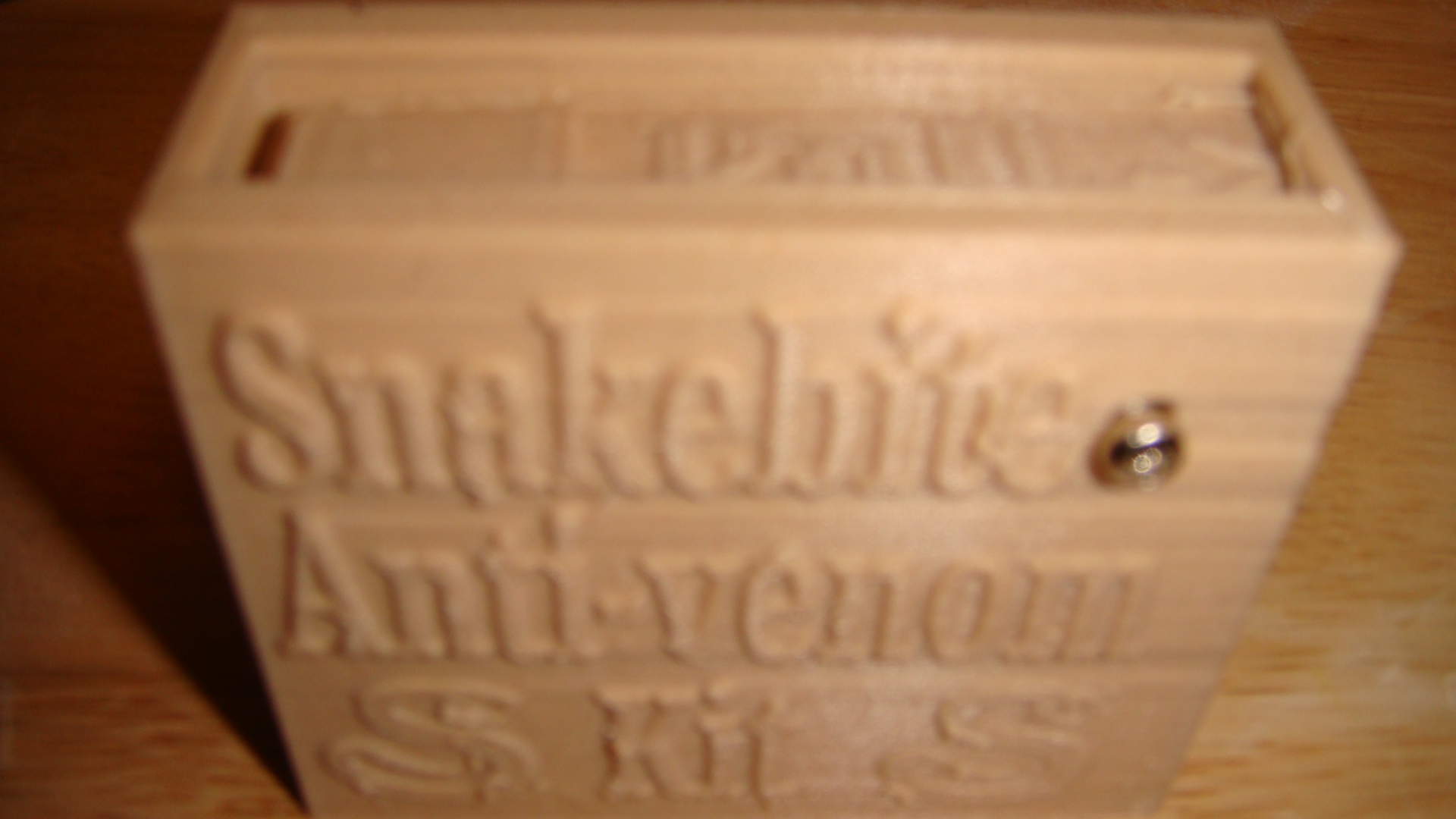 Snakebite in a box gag