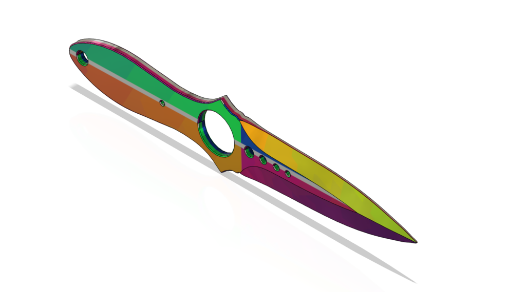 CS GO Skeleton Knife 