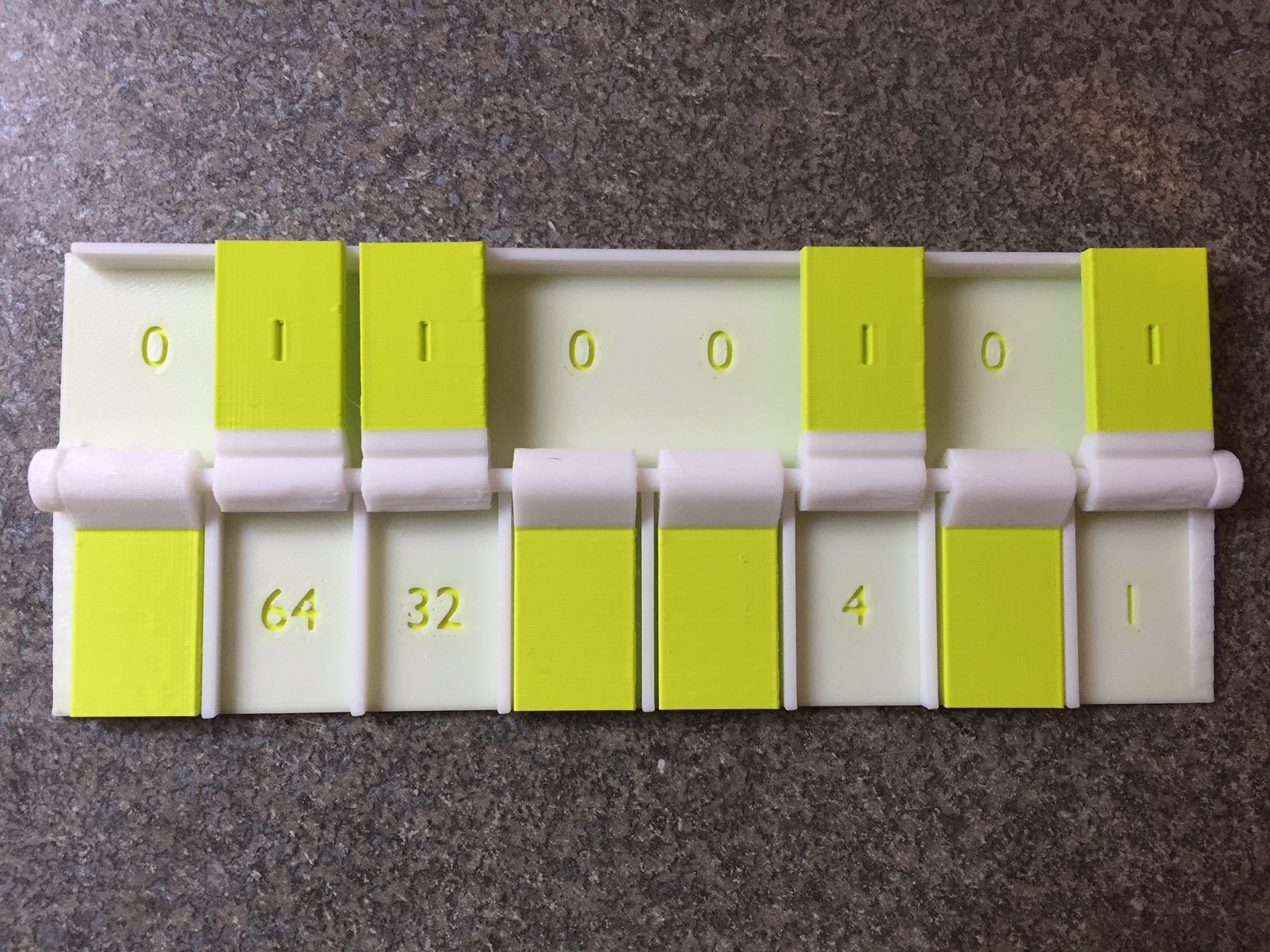 binary to decimal converter