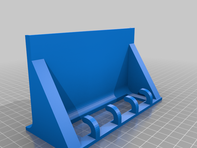 Modified shelf with hooks