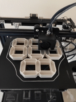 Miniatura 21 do modelo 3D LED clock 7 segments 