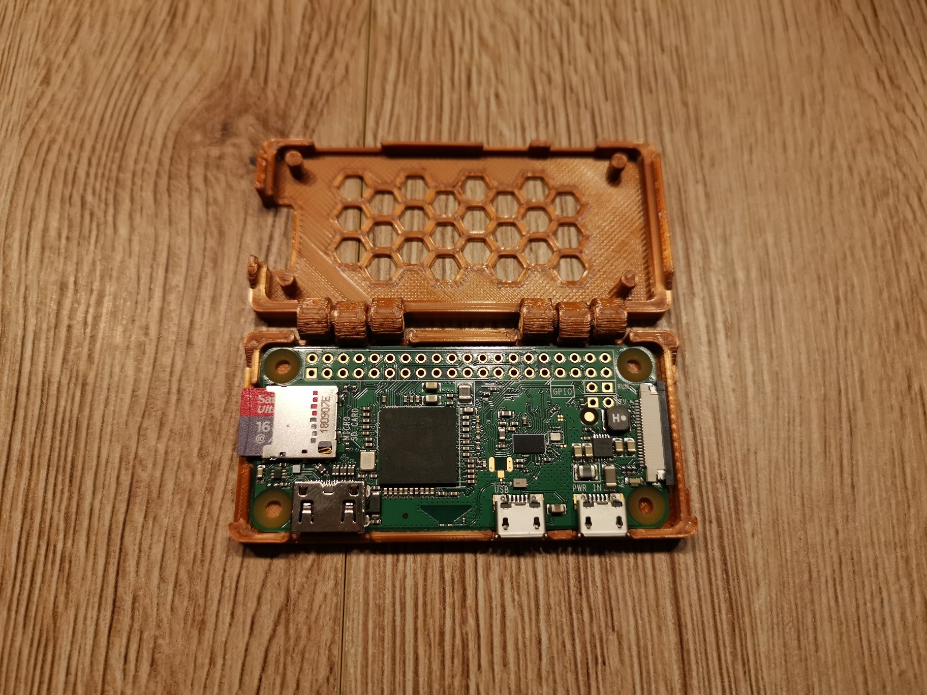 Raspberry Pi Zero W Snap-In Case