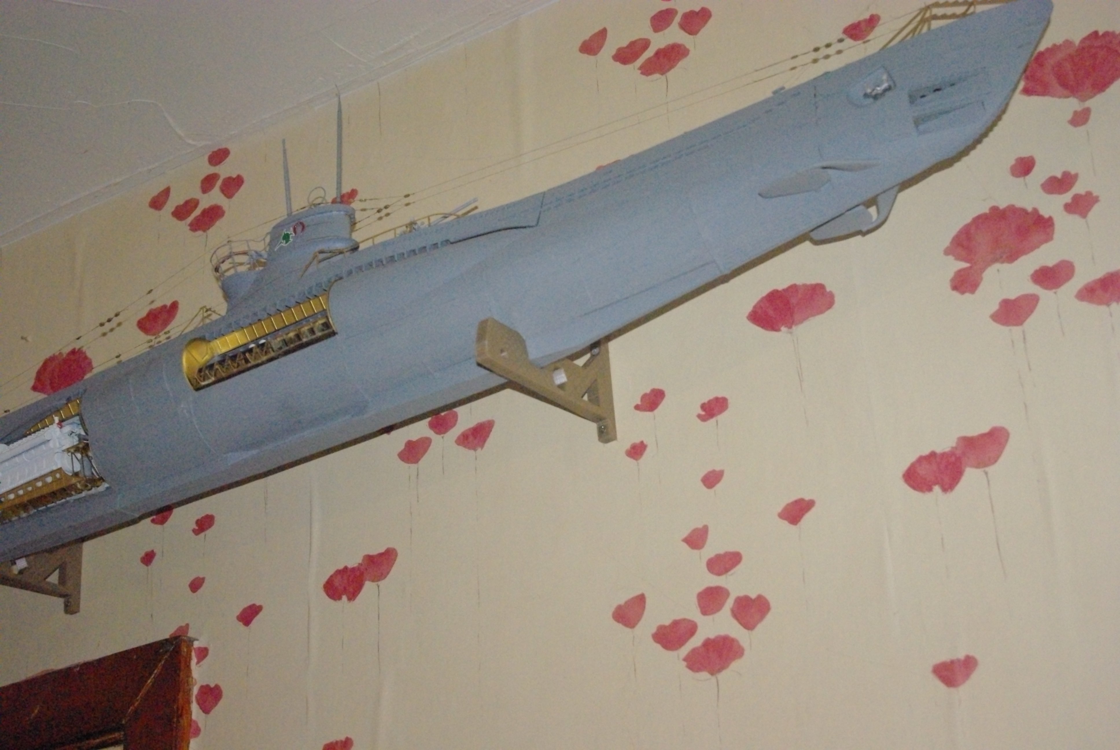 Build the U-96 U-boat Wall Mounts