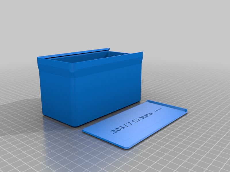 Stackable .308/7.62 Nato ammo box