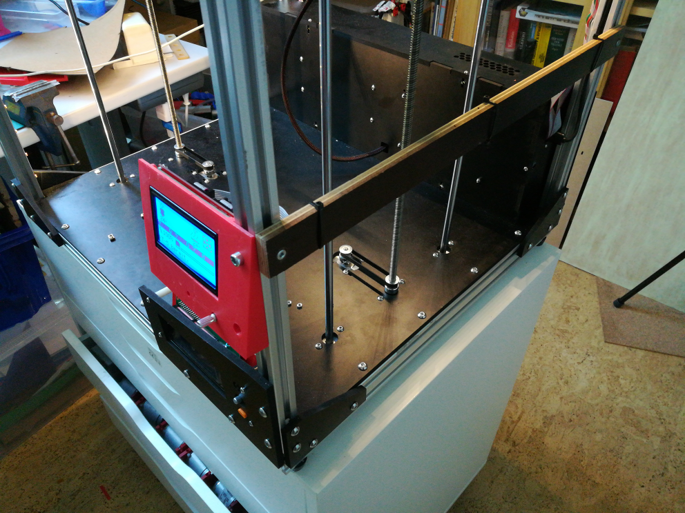 reprap full graphic smart controller mount folgertech ft-5 and other