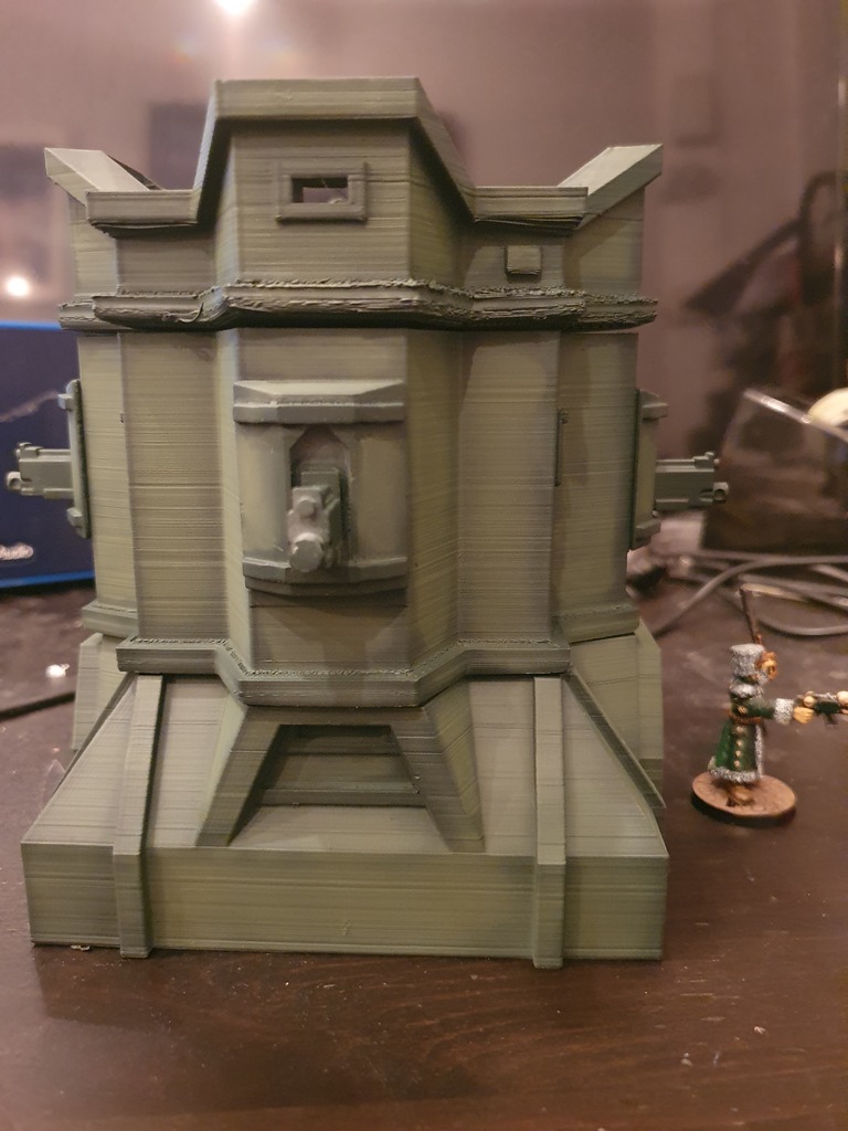 Imperial Defence Bastion Dice Tower Remixed