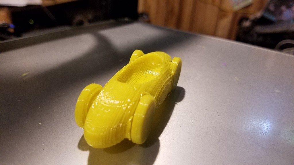 TinkerCAD Print in Place Car
