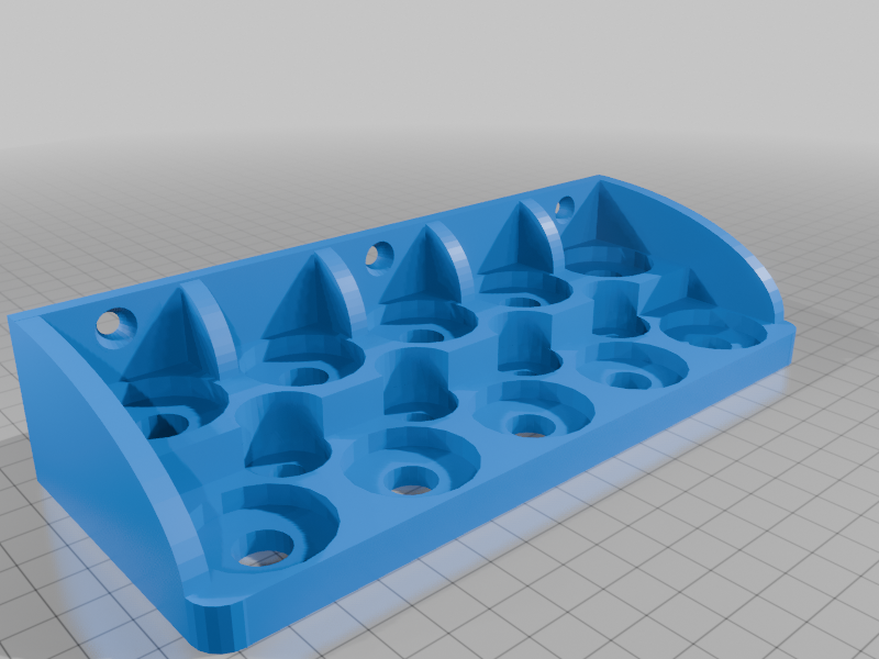 Screwdriver Holder Shelf