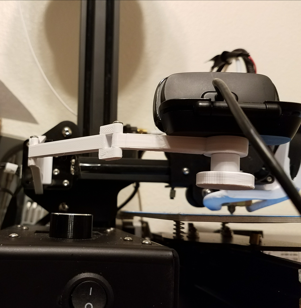 Ender-2 / CR10 Logitech C615 Camera Extension Mount