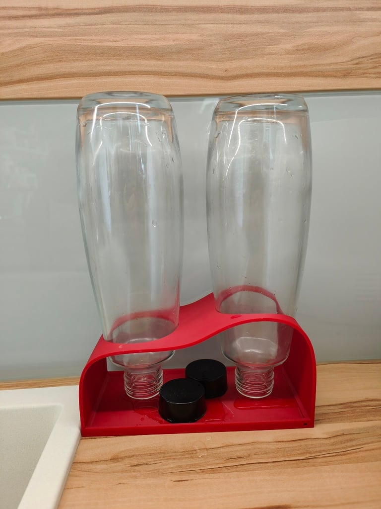 Soda Stream bottle stand / Holder for 1L glass bottle 