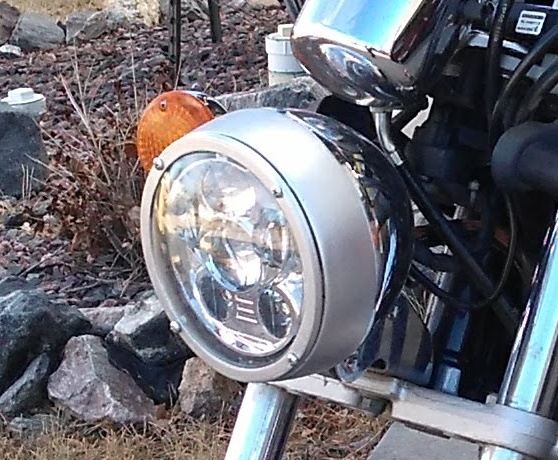 GZ250 LED headlight adapter