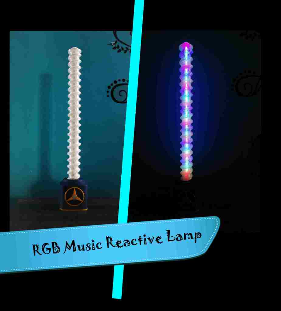 DIY RGB-Music-Reactive-Lamp