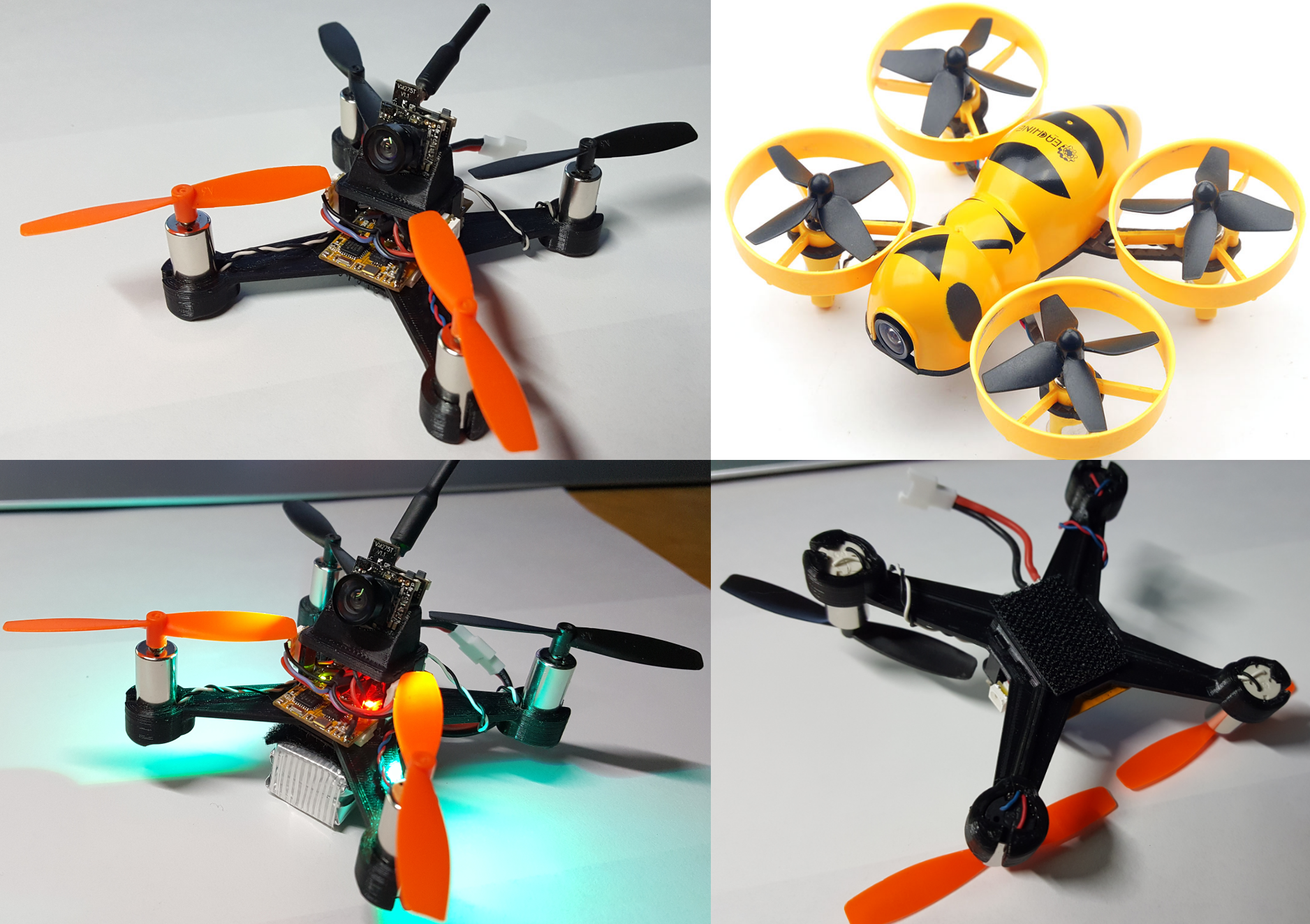FatBee FB90 to X-Frame85 conversion (Prop 55mm, very fast and stable)