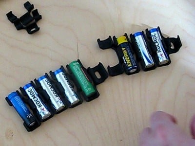 AA & AAA battery belt / батарейная лента