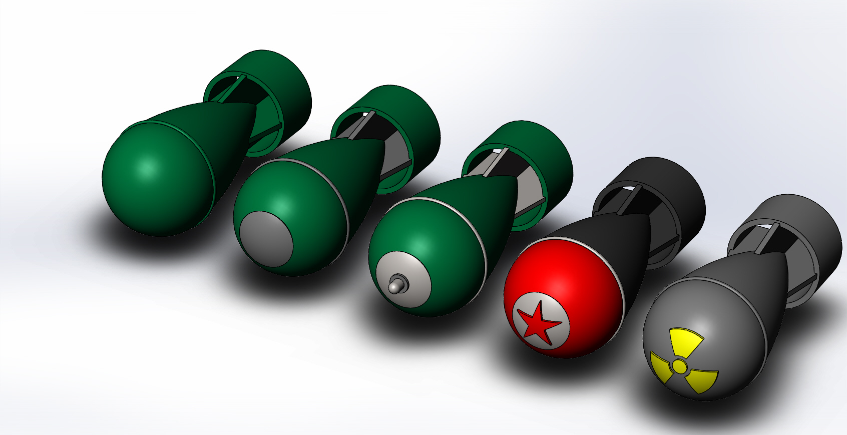 Bomb A collection (no supports needed)