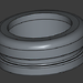 05-09 Toyota Yaris MT shift knob ring 3D model