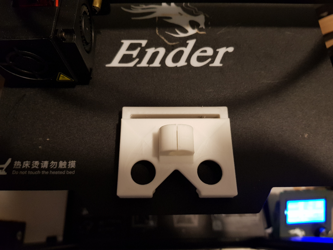 Ender-5 dial gauge grip. Bed leveling.