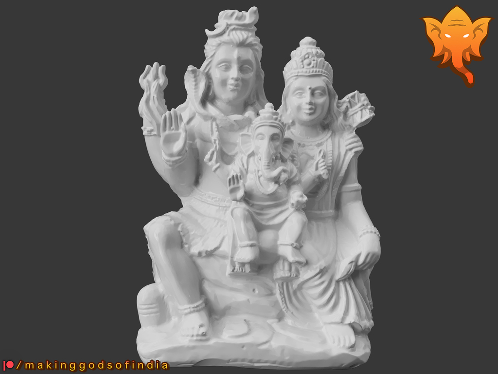 Ganesha, Son of Shiva & Parvati