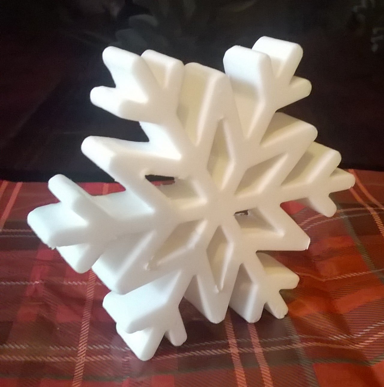 Christmas Snowflake Stand-Up Soap Mold