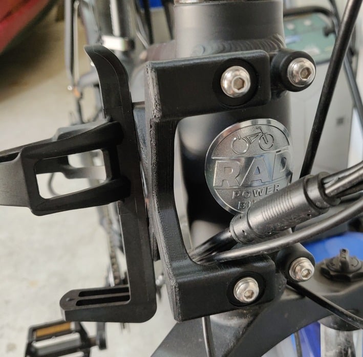 Rad Power Bike Bottle Cage Mounting Bracket