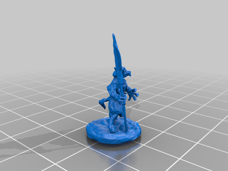 Highlander Wolf Pikeman