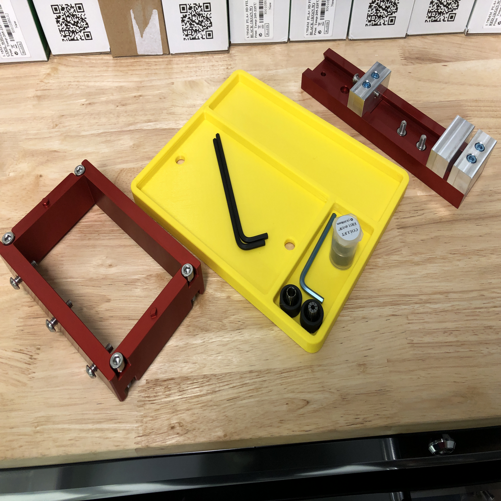 Carbide 3D Flip Jig and Vise Tray